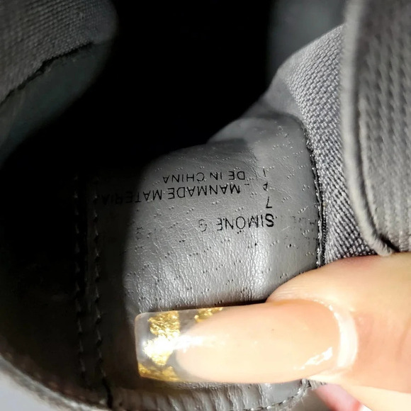 Charlotte Russe Gray Ankle Suede Platform Boots - Picture 5 of 6